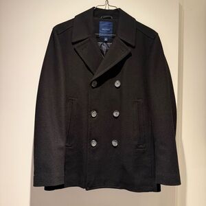 Nautica Men's Black Peacoat